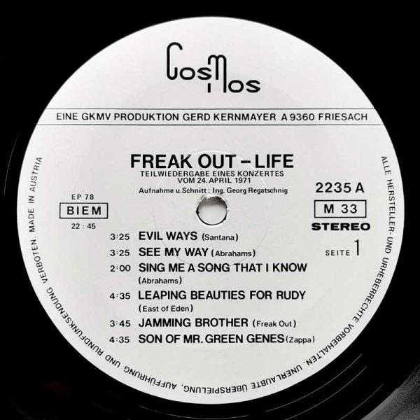 Freak Out • Life