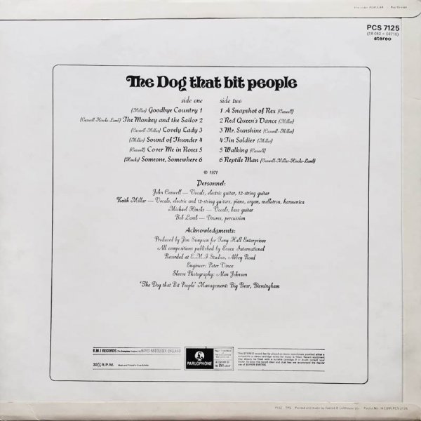 The Dog That Bit People • The Dog That Bit People