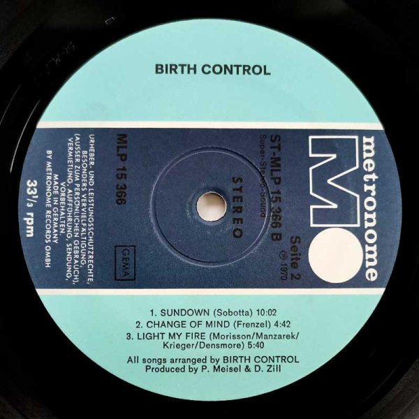 Birth Control • Birth Control