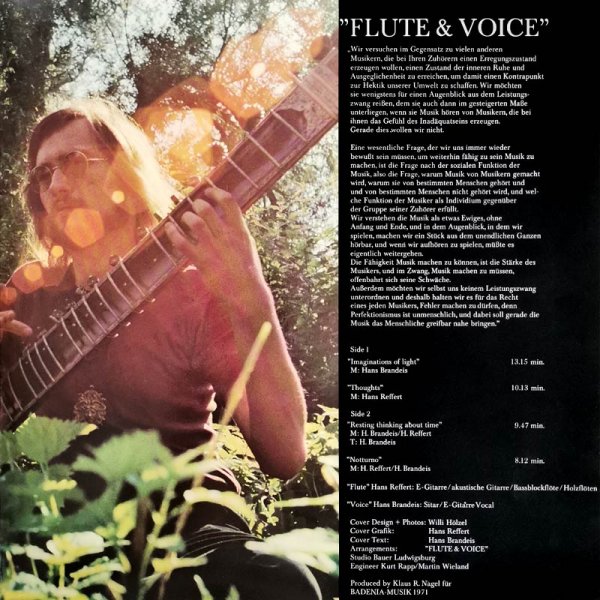 Flute & Voice • Imaginations Of Light