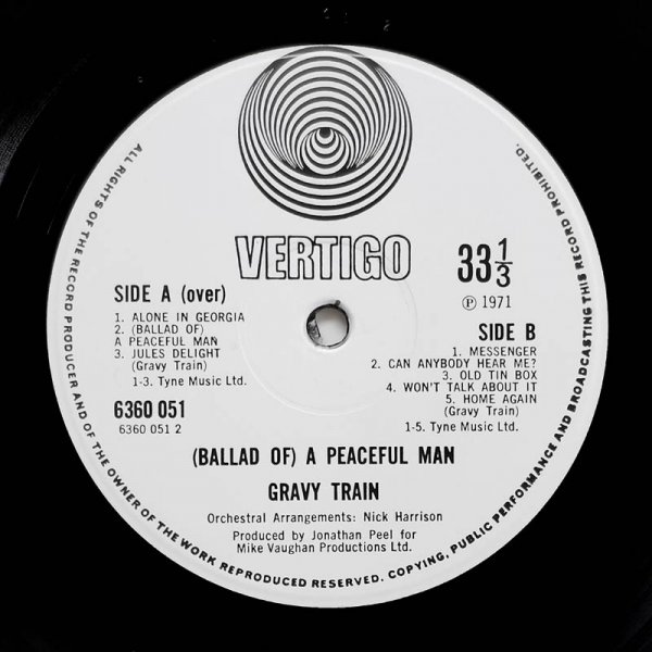 Gravy Train • Ballad Of A Peaceful Man