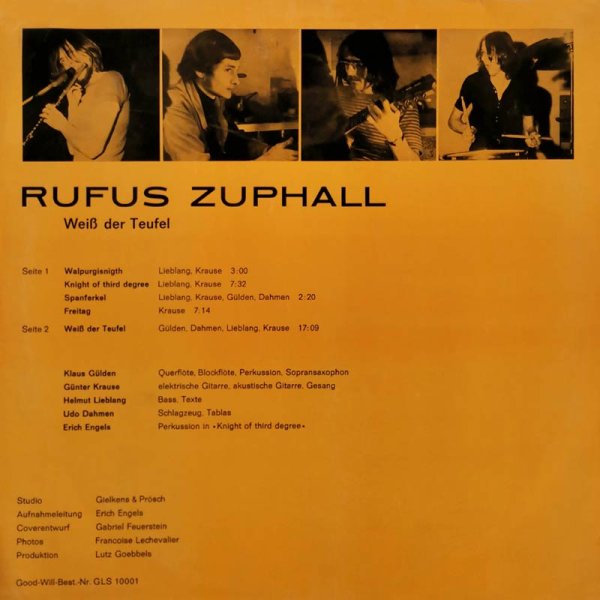 Rufus Zuphall • Weiß Der Teufel