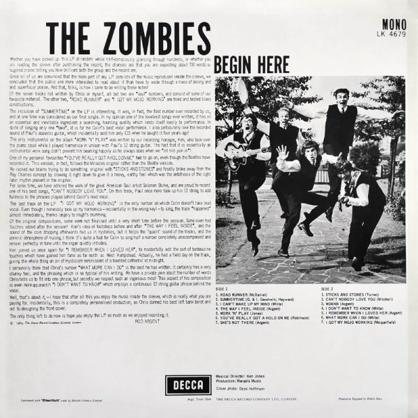 The Zombies • Begin Here