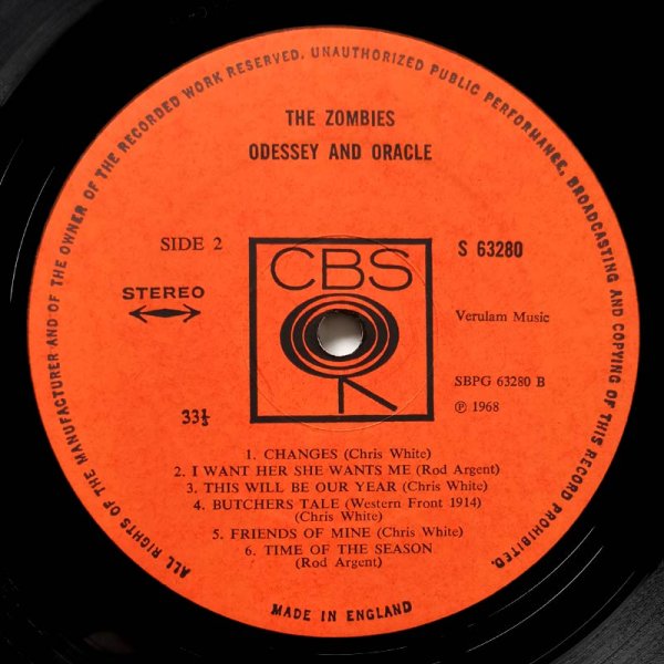 The Zombies • Odessey And Oracle