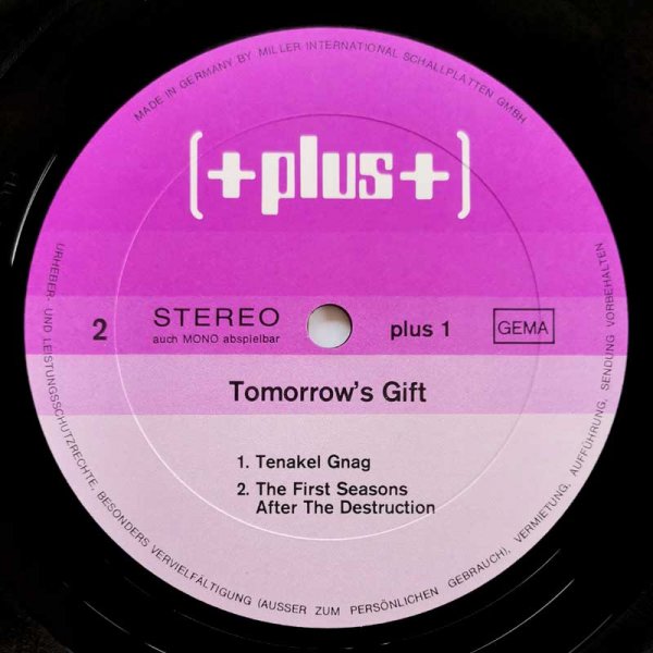 Tomorrow's Gift • Tomorrow's Gift