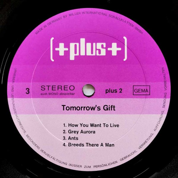 Tomorrow's Gift • Tomorrow's Gift