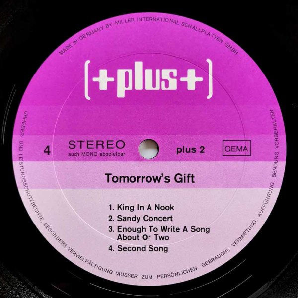 Tomorrow's Gift • Tomorrow's Gift