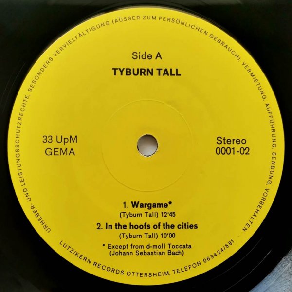 Tyburn Tall • Tyburn Tall